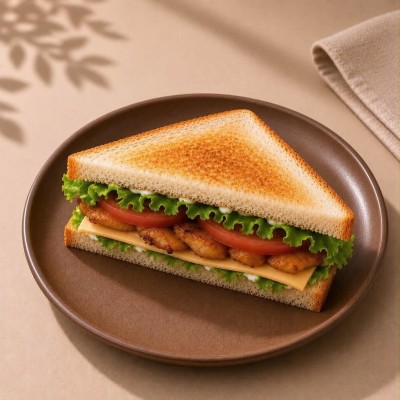 Sandwich gà Teriyaki